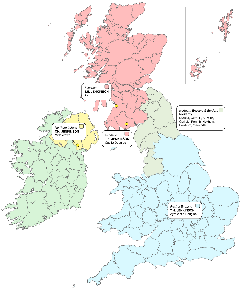 Lagan Trailers UK Stockists